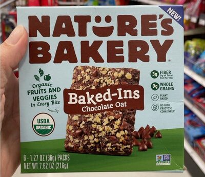 Chocolate Oat Baked-Ins, Chocolate Oat