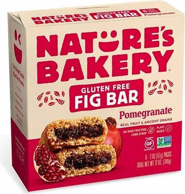 Gluten Free Pomegranate Fig Bar, Pomegranate