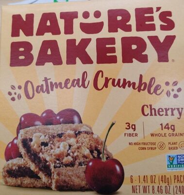 Cherry Oatmeal Crumble, Cherry