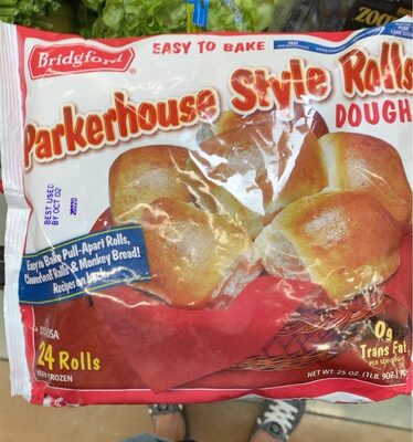 Parkerhouse Style Rolls Dough, Parkerhouse Style