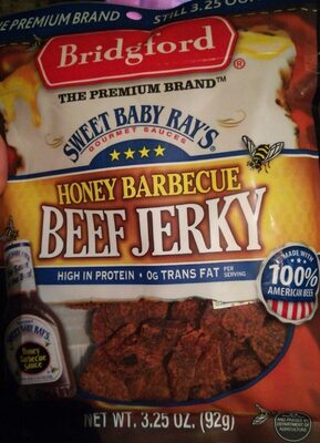 Honey Barbecue Beef Jerky, Honey Barbecue