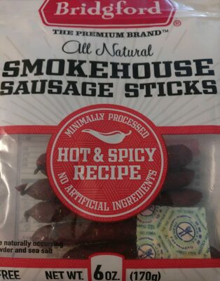 Hot & Spicy Recipe Smokehouse Sausage Sticks