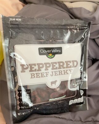 Peppered Beef Jerky, Peppered