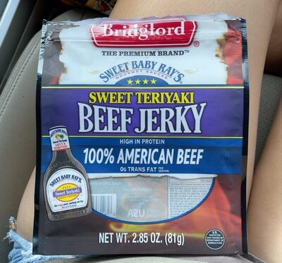 Sweet Teriyaki Beef Jerky, Sweet Teriyaki