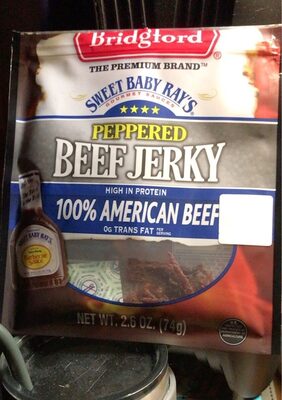 Peppered Beef Jerky, Peppered