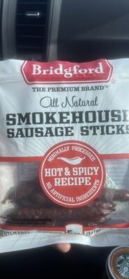 Hot & Spicy Recipe Smokehouse Sausage Sticks, Hot & Spicy Recipe