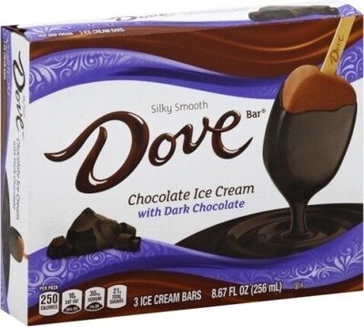 Dove, Silky Smooth Bar, Chocolate Ice Cream With Dark Chocolate
