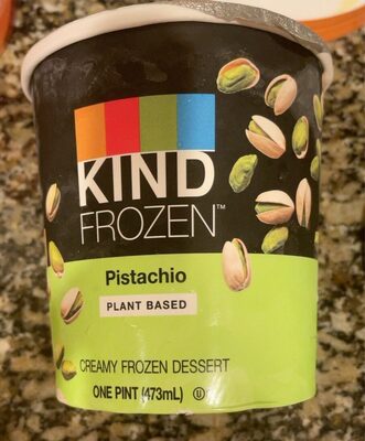 Pistachio Creamy Frozen Dessert, Pistachio