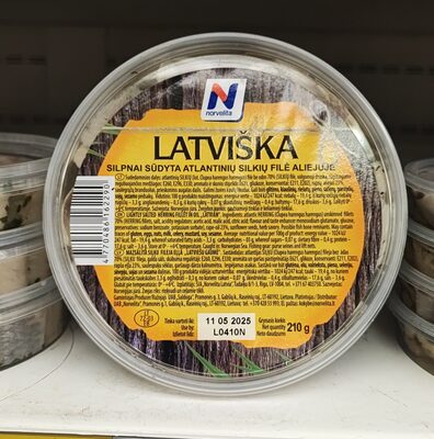 Lightly Salted Herring Fillet In Oil,, Latvian""