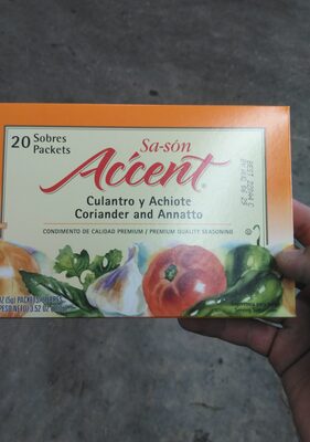 Coriander And Annatto Seasoning