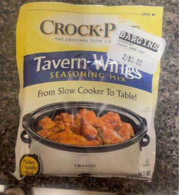 Tavern Wings Seasoning Mix, Tavern Wings
