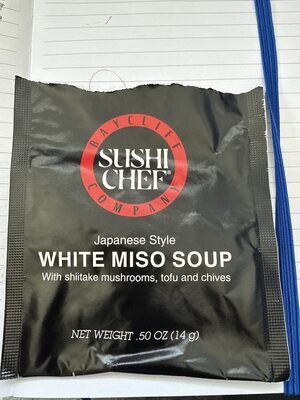 White Miso Soup, Japanese Style