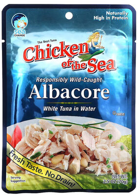 Albacore In Spring Water  Tuna 