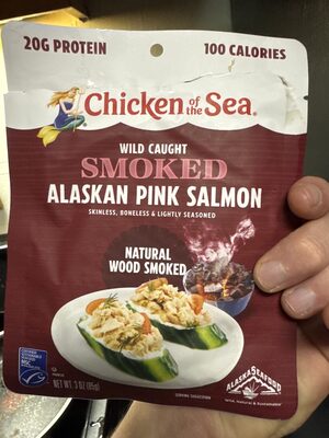 Wild Caught Smoked Pink With Natural Wood Smoke Flavor Salmon