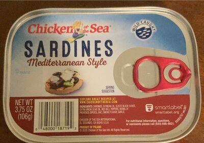 Mediterranean Style Wild-Caught Sardines