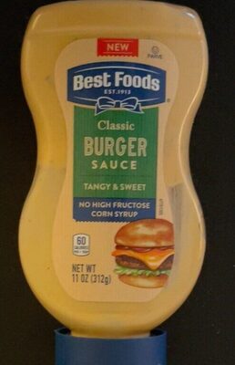 Tangy & Sweet Classic Burger Sauce, Classic