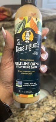Mexican-Inspired Chile Lime Crema Everything Sauce