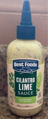 Mild Cilantro Lime Sauce, Mild Cilantro Lime