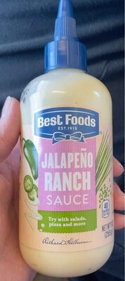 Medium Jalapeno Ranch Sauce, Medium Jalapeno Ranch