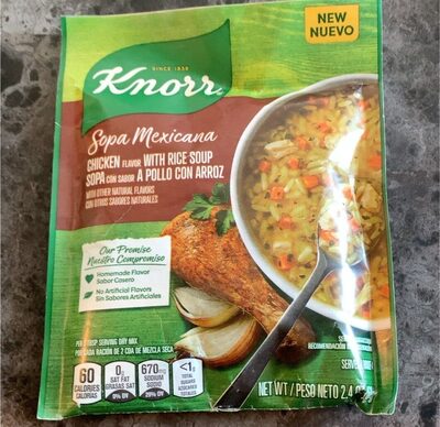 Chicken Flavor With Rice Soup, Chicken