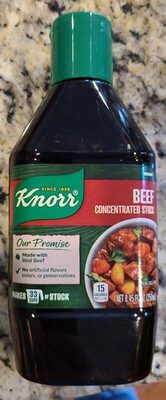Beef Concentrated Stock, Beef