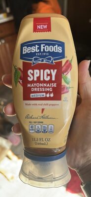 Medium Spicy Mayonnaise Dressing, Medium Spicy