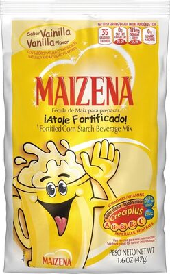 Vanilla Flavor Fortified Corn Starch Beverage Mix, Vanilla