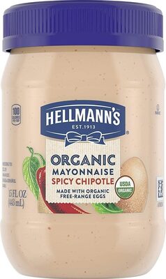 Spicy Chipotle Organic Mayonnaise, Spicy Chipotle