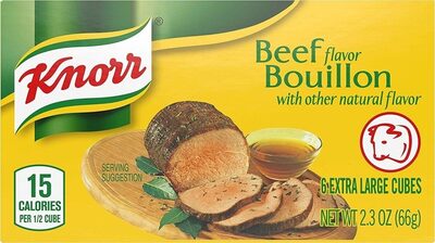 Beef Flavor Bouillon Extra Large Cubes, Beef