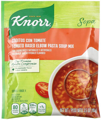 Tomato Flavored Based Elbow Pasta Soup Mix, Tomato
