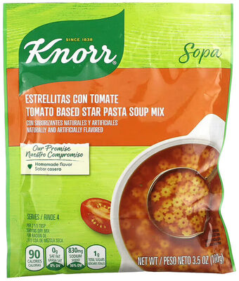 Tomato Flavored Based Star Pasta Soup Mix, Tomato