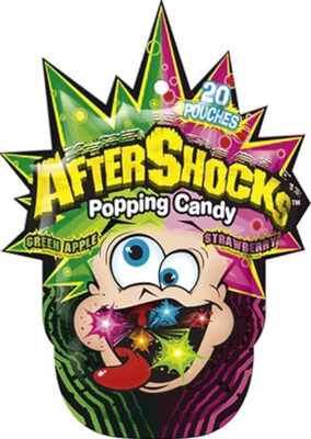Green Apple And Strawberry Popping Candy, Green Apple; Strawberry