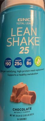 Chocolate Flavored Lean Shake 25, Chocolate