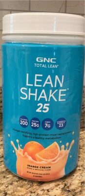Orange Cream Lean Shake, Orange Cream