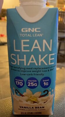 Protein 25 G Lean Shake, Vanilla Bean, Vanilla Bean