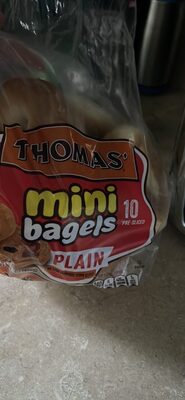 Plain Mini Bagels 