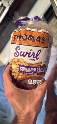 Swirl Cinnamon Raisin Bread, Cinnamon; Raisin
