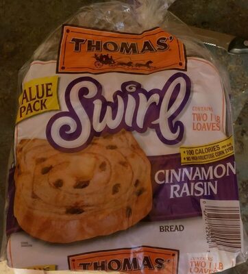 Cinnamon Raisin Swirl Bread, Cinnamon Raisin