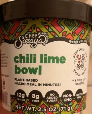 Plant-Based Chili Lime Bowl, Chili Lime