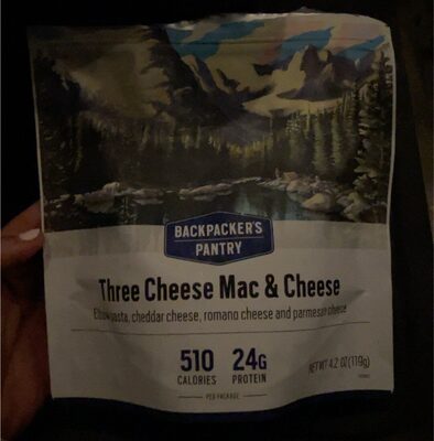 Three Cheese Mac & Cheese Cheddar Cheese, Romano Cheese And Parmesan Cheese Elbow Pasta, Three Cheese Mac & Cheese
