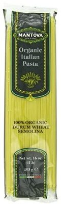 100% Organic Durum Wheat Semolina Angel Hair Organic Italian Pasta