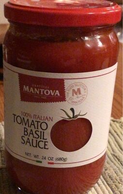Tomato Basil 100% Italian Sauce, Tomato Basil