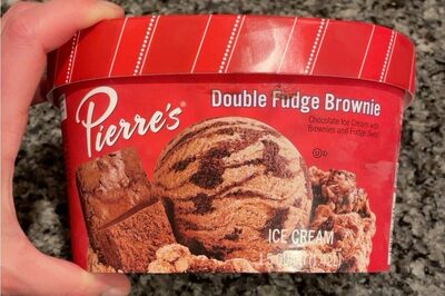 Double Fudge Brownie Chocolate Ice Cream With Brownies And Fudge Swirl, Double Fudge Brownie