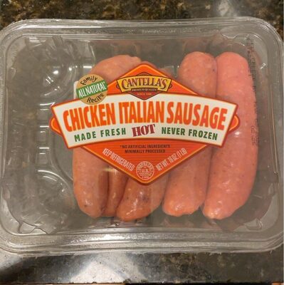 Hot Chicken Italian Sausage, Hot Chicken Italian