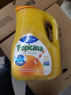 No Pulp Orange Calcium + Vitamin D Juice, No Pulp Orange