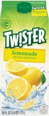 Tropicana Twister Lemonade 59 Fluid Ounce Paper Carton
