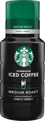 Starbucks Iced Coffee Lightly Sweetened Premium Coffee Beverage 48 Fluid Ounce Plastic Bottle