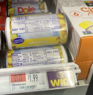 Pineapple Juice, Pineapple