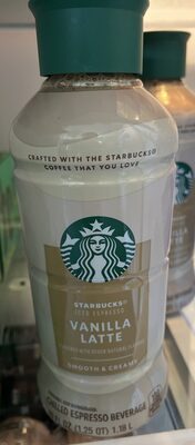 Vanilla Latte Chilled Espresso Beverage, Vanilla Latte