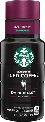 Dark Roast Unsweetened Premium Iced Coffee Beverage, Unsweetened